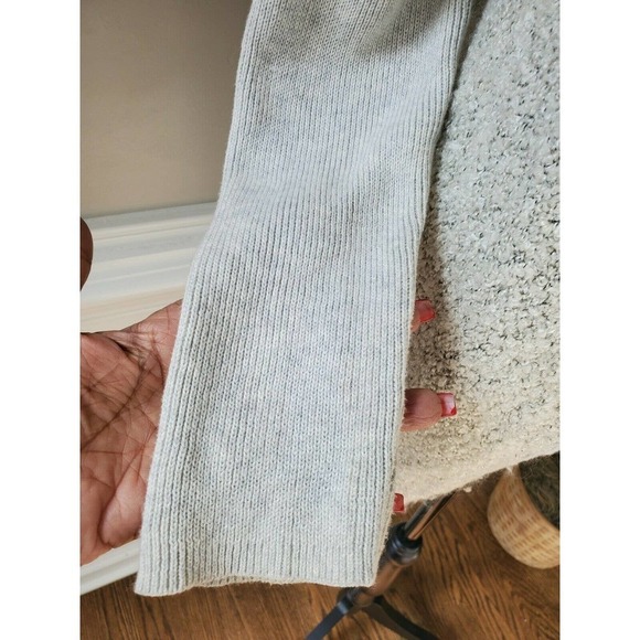 New Direction White Women's Cotton & Acylic Long Sleeve Open Front Sweaters - Picture 6 of 11